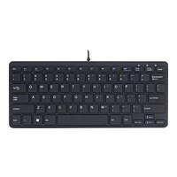 R-Go Compact Keyboard, QWERTY(US) - keyboard - QWERTY - US - black