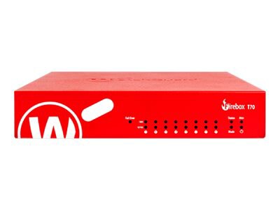 WatchGuard Firebox T70 - security appliance - with 1 year Total Security Suite