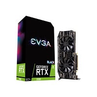 EVGA GeForce RTX 2080 GAMING - Black Edition - graphics card - GF RTX 2080