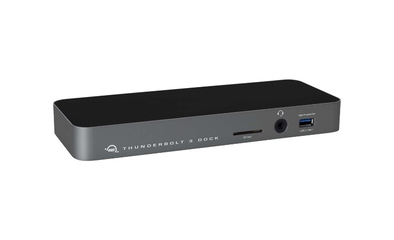 OWC Thunderbolt 3 Dock - docking station - Thunderbolt 3 - Mini DP - GigE