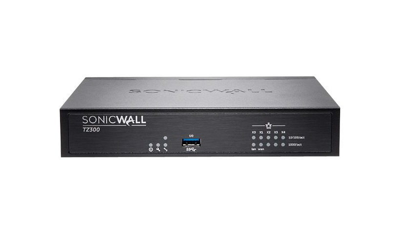 SonicWall TZ300 PoE Network Security/Firewall Appliance