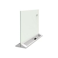 Quartet whiteboard - 17.01 in x 22.99 in - double-sided - white