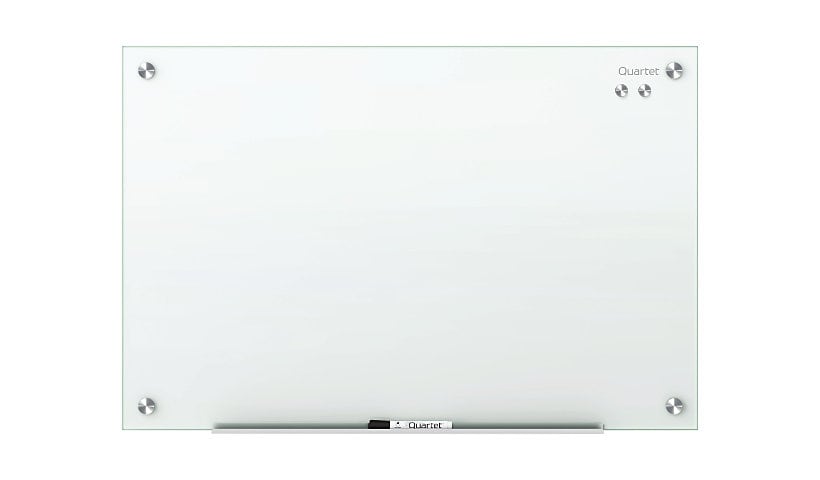 Quartet Infinity Glass whiteboard - 35.98 in x 24.02 in - white