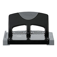 Swingline SmartTouch hole punch - 45 sheets - 3 holes - metal - black