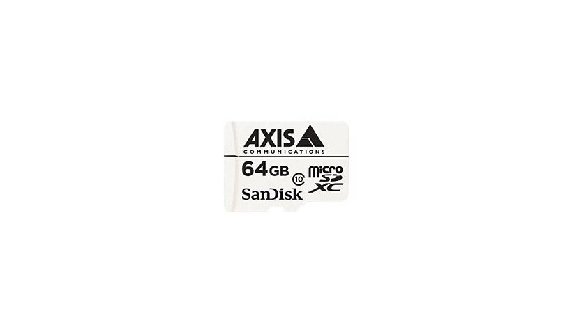AXIS Companion Card - carte mémoire flash - 64 Go - micro SDXC