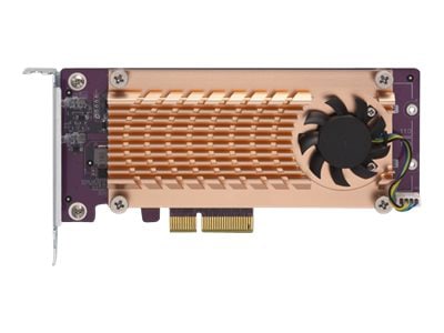 QNAP QM2-2P-244A - storage controller - PCIe - PCIe 2.0 x4