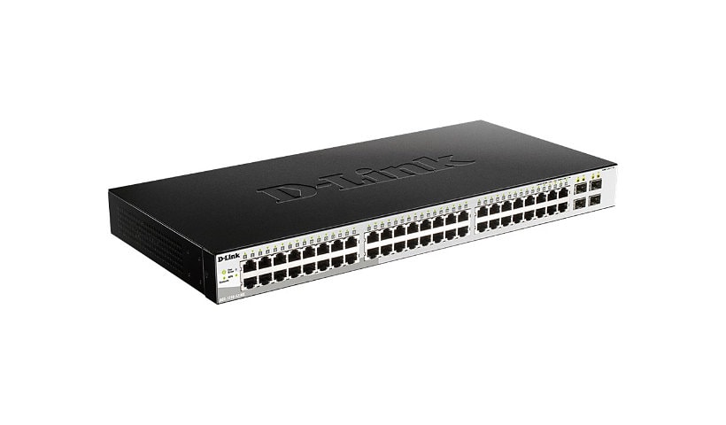 D-Link DGS 1210-52P/ME - switch - 48 ports - managed - rack-mountable