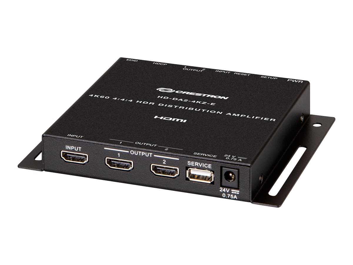 Crestron HD-DA2-4KZ-E distribution amplifier / splitter