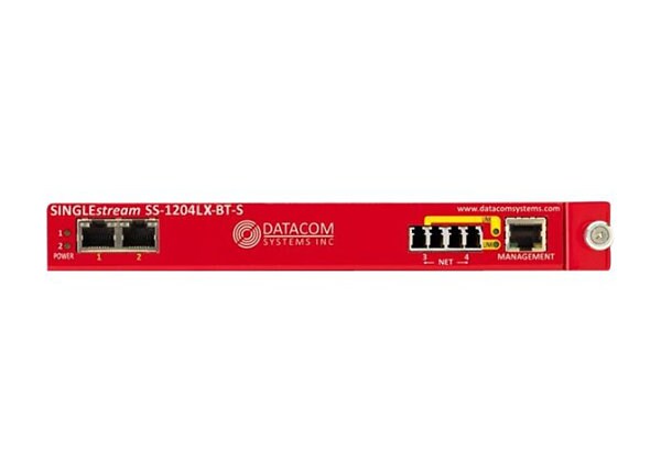 Datacom SINGLEstream Link Aggregation Tap SS-1204LX-BT-S - tap splitter - GigE