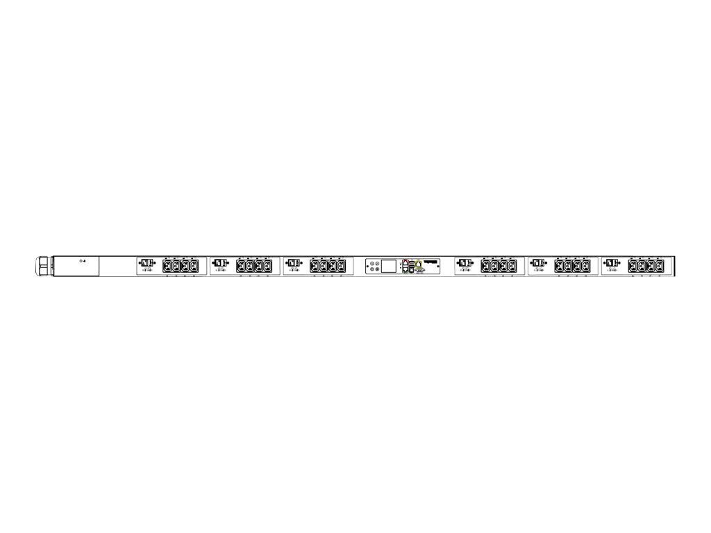 Raritan PX intelligent PX3-5545V-K2 - power distribution unit - 17300 VA