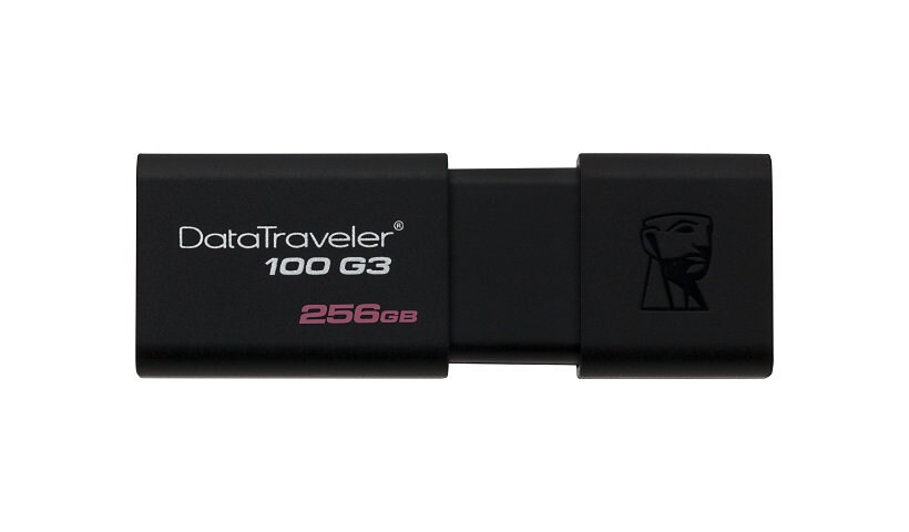 Kingston DataTraveler 100 G3 - USB flash drive - 256 GB