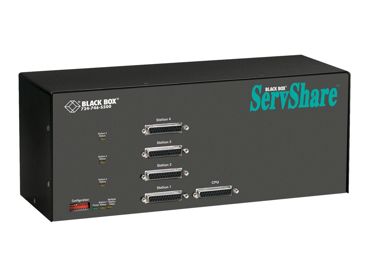 ServSwitch ServShare - KVM switch - 4 ports