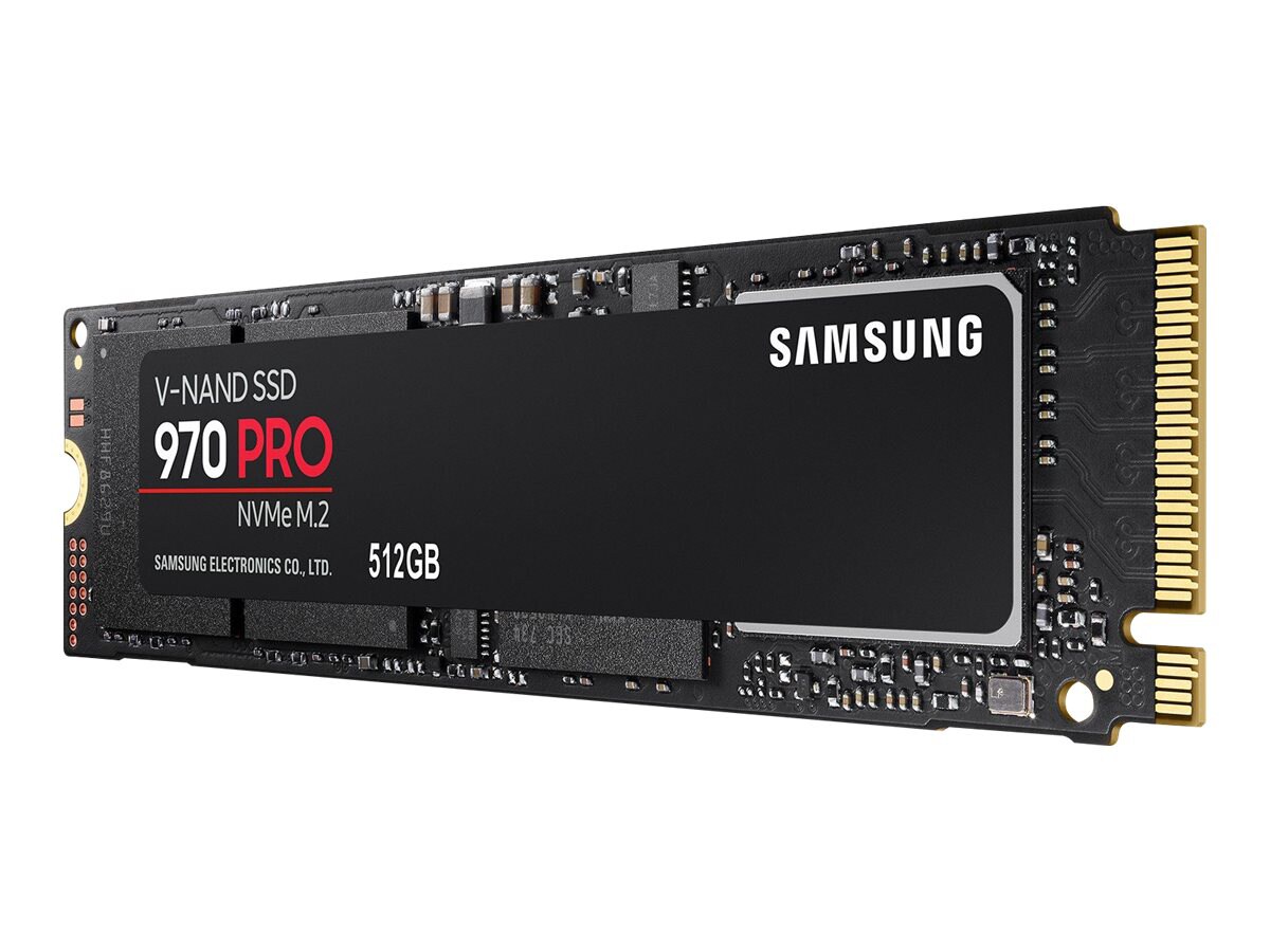 Samsung 970 PRO MZ-V7P512BW - solid state drive - 512 GB - PCI Express 3.0 x4 (NVMe)