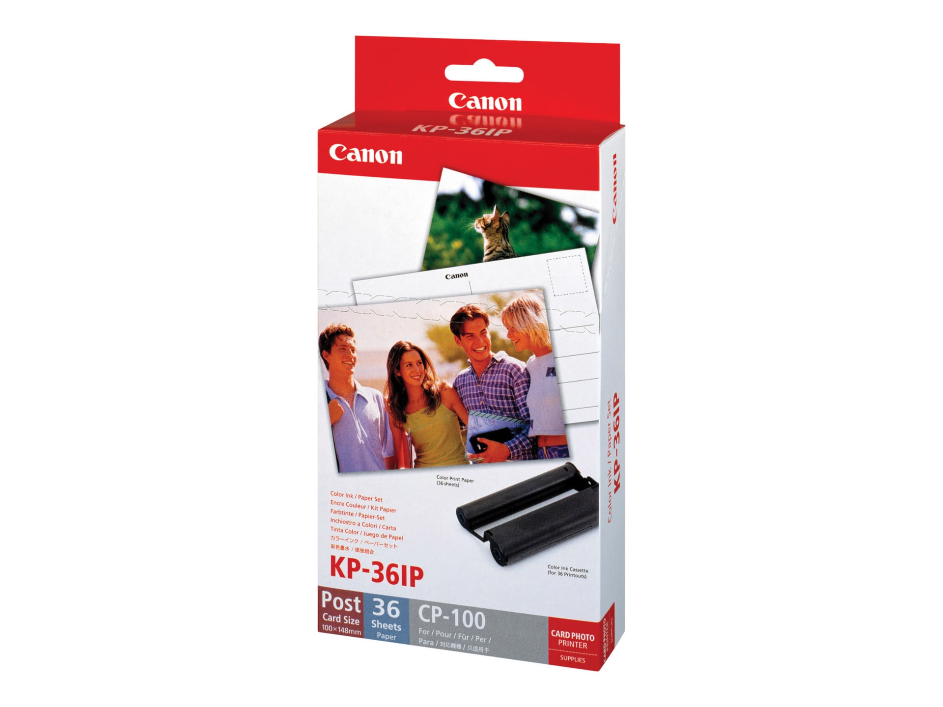 Canon KP-36IP - print cartridge / paper kit