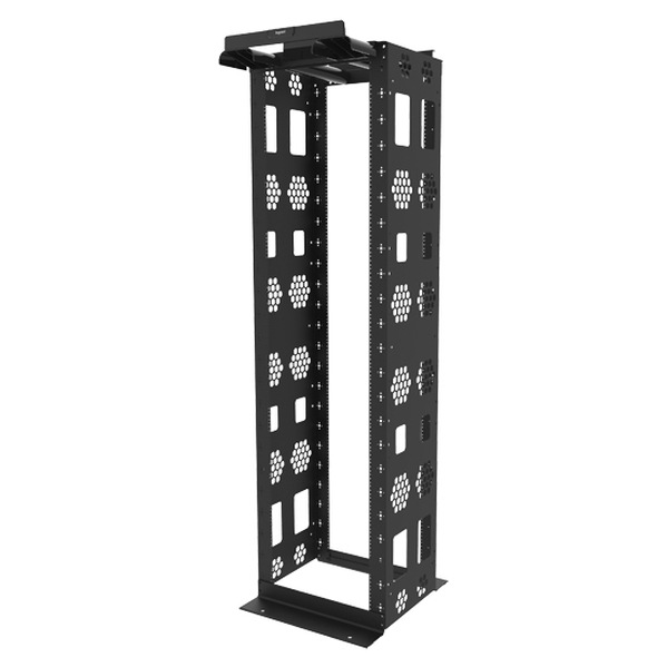 Ortronics MM6 7'Hx16.25"D 45U Enhanced Channel Rack - Black