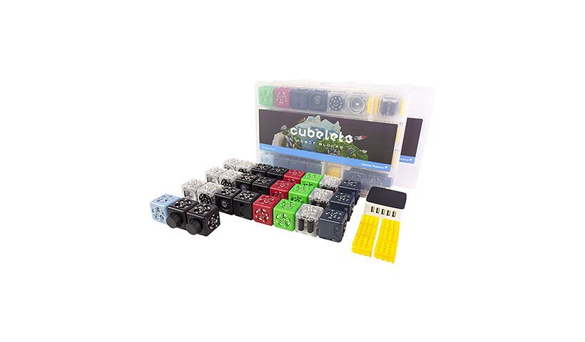 TEQ Cubelets Mini Makers Pack, Includes 54 SENSE,THINK,ACT Cubelets