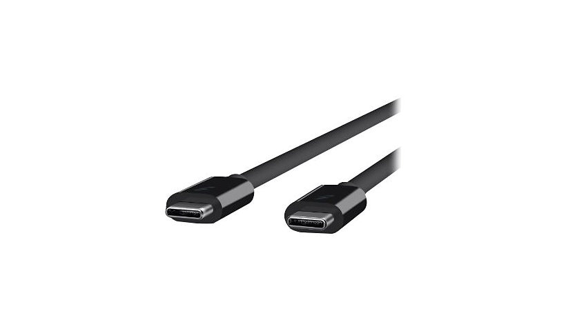 Belkin Thunderbolt 3 (USB-C™ to USB-C) M/M Cable -100W, 40 Gbps, 1.6ft/0.5M
