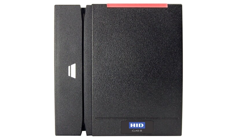 HID iCLASS SE RM40 Wiegand Pigtail Smart Card Reader - Black