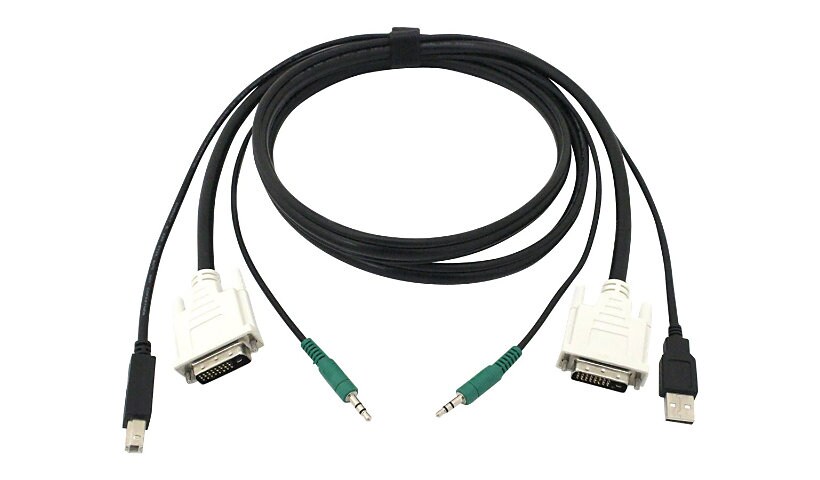 Black Box - video / USB / audio cable - 1.8 m