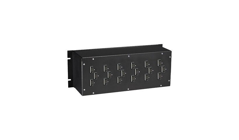Black Box Rackmountable Manual Switch - monitor switch - 2 ports - rack-mou