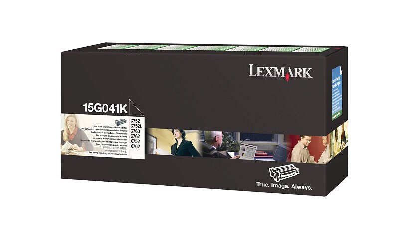Lexmark Return Program 15G041K Black Toner Cartridge