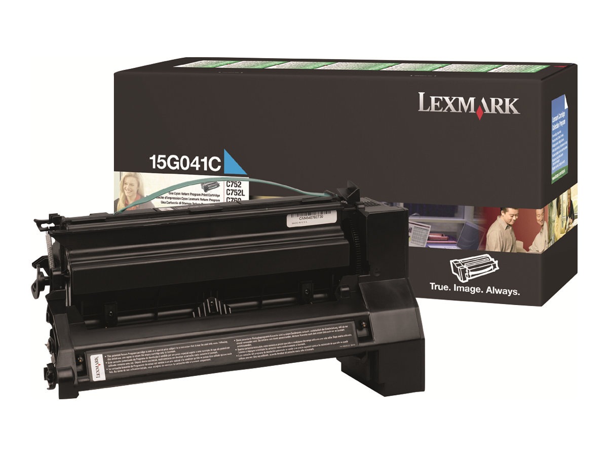 Lexmark Return Program 15G041C Cyan Print Cartridge