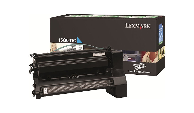 Lexmark Return Program 15G041C Cyan Print Cartridge