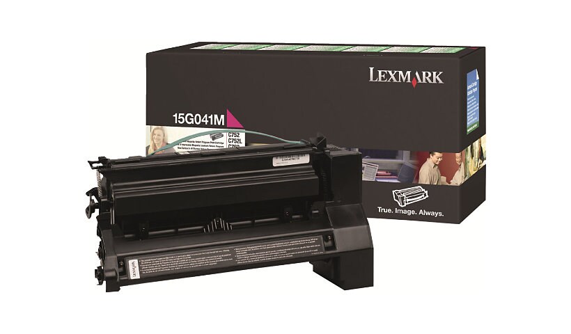 Lexmark Return Program 15G041M Magenta Toner Cartridge