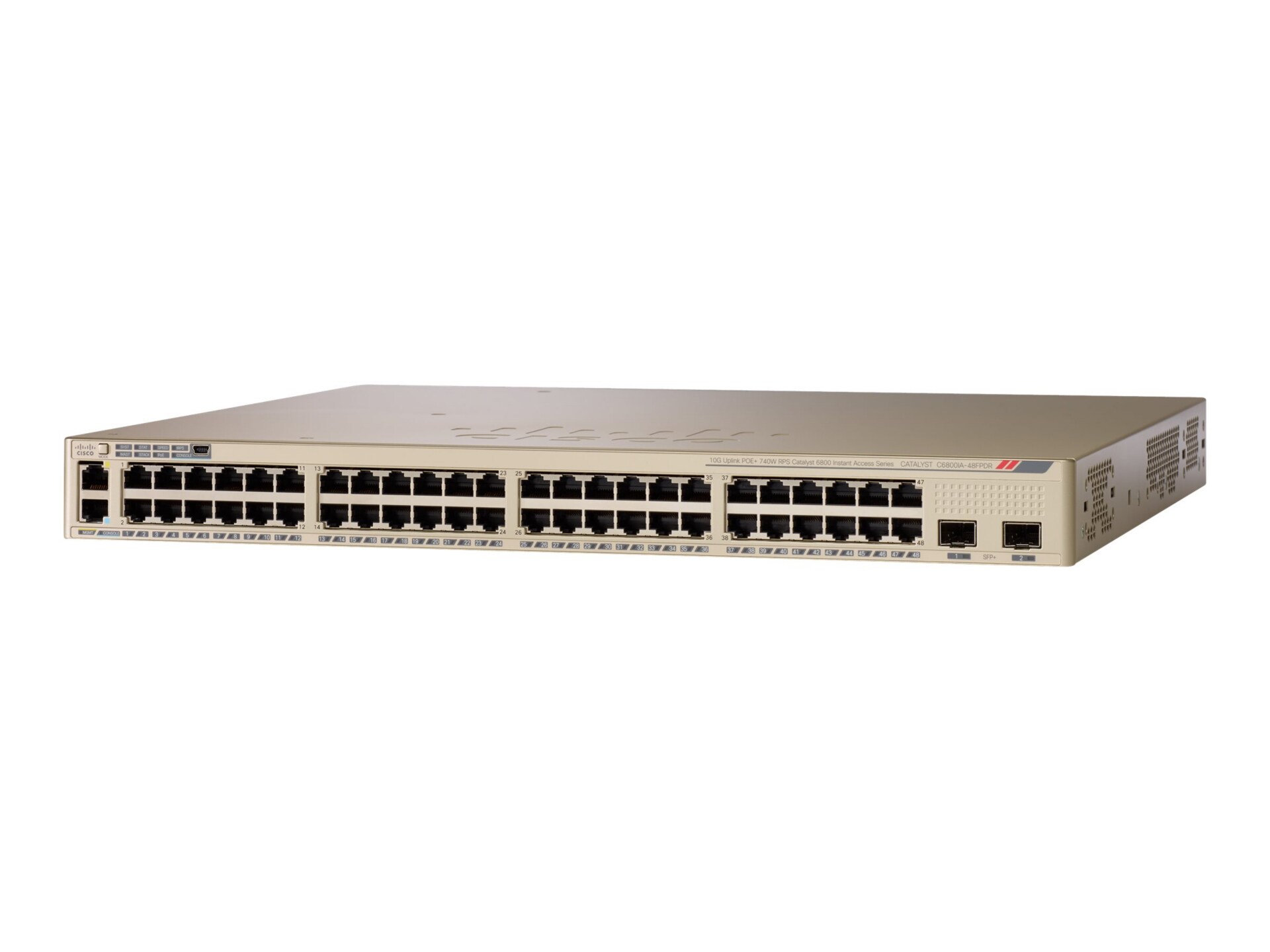 Cisco Catalyst 6800ia - switch - 48 ports - managed - rack-mountable