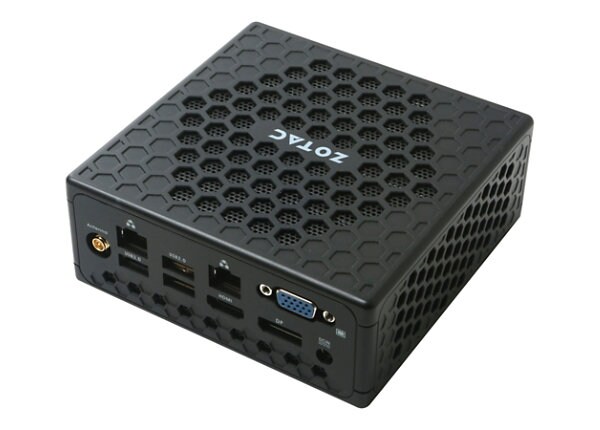 ZOTAC ZBOX nano CI327 - mini PC - Celeron N3450 1.1 GHz - 4 GB - 32 GB