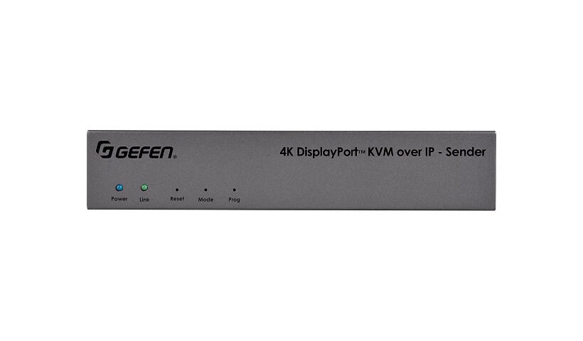 Gefen 4K DisplayPort KVM over IP - Sender Package - video/audio/infrared/US