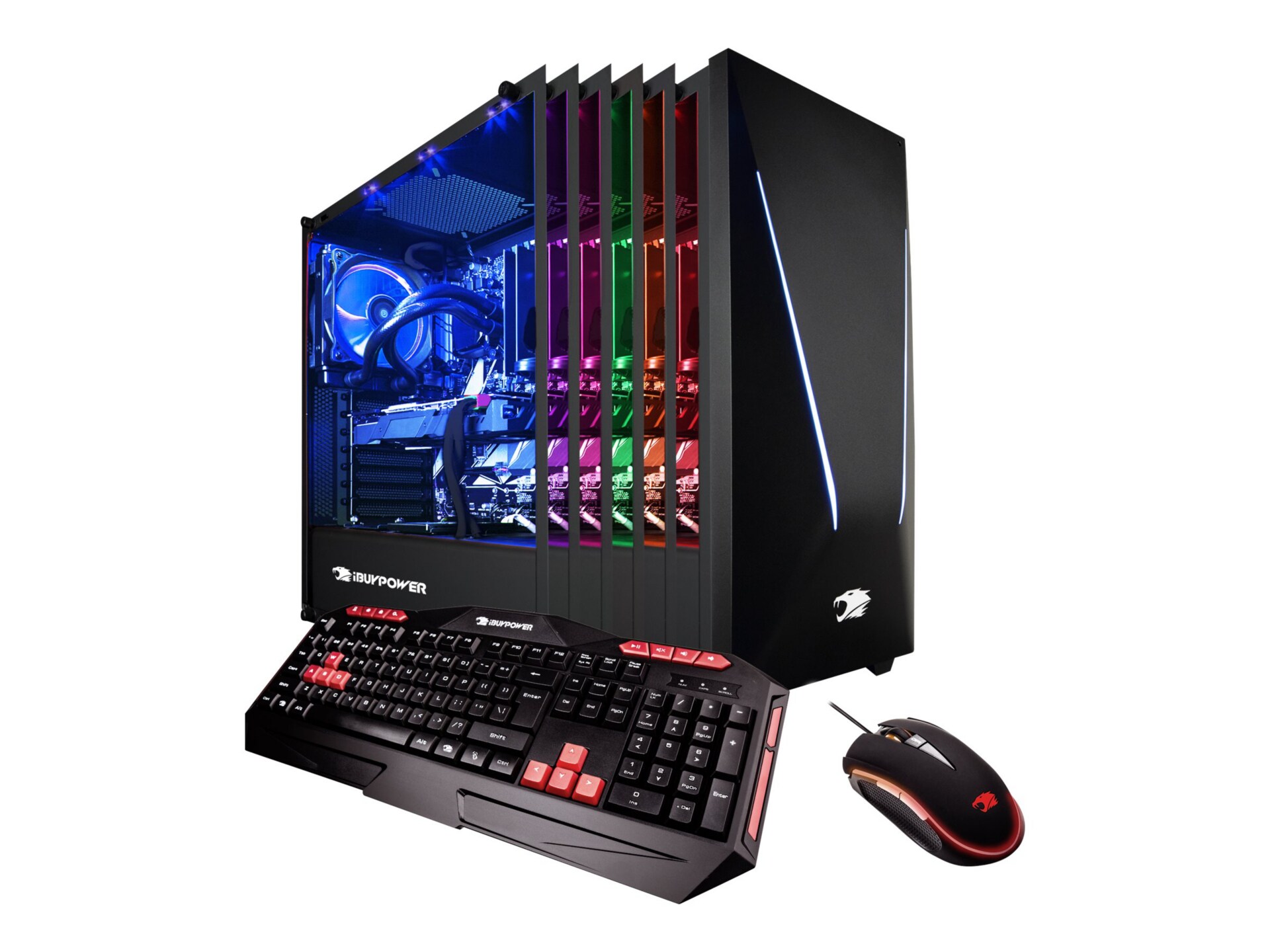 iBuyPower Trace ibp940i - tower - Core i7 8700 3.2 GHz - 16 GB - SSD 120 GB