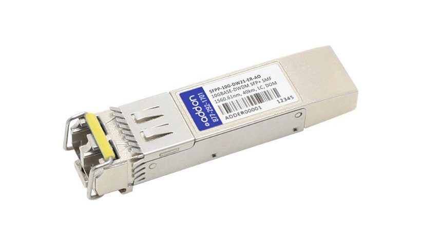 AddOn - module transmetteur SFP+ - 10 GigE - Conformité TAA