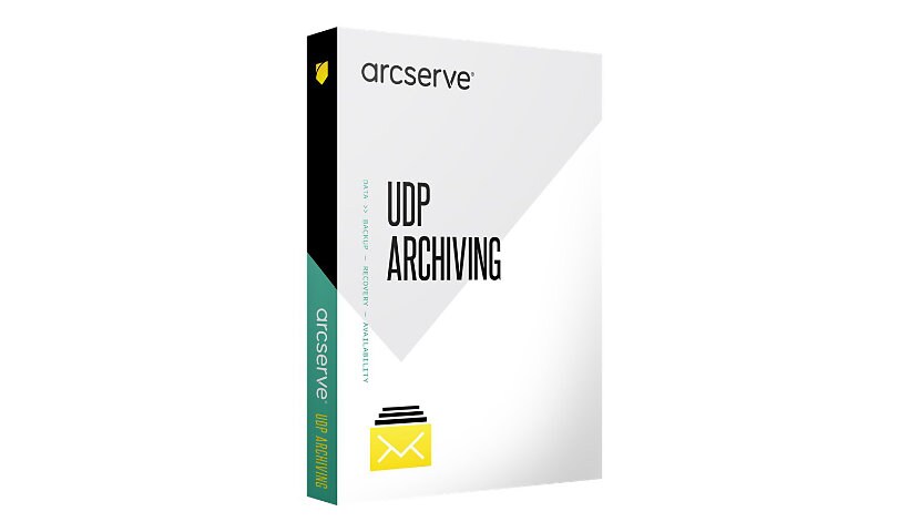 Arcserve UDP Cloud Archiving - subscription license (1 year) - 20 TB storag