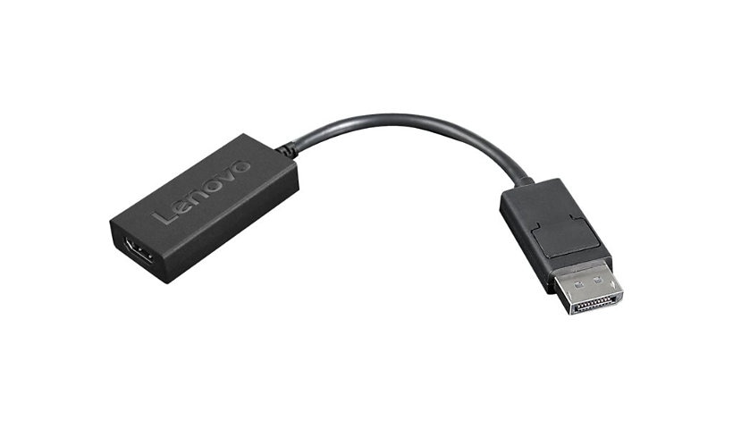 Lenovo adaptateur vidéo - DisplayPort / HDMI - 22.5 cm