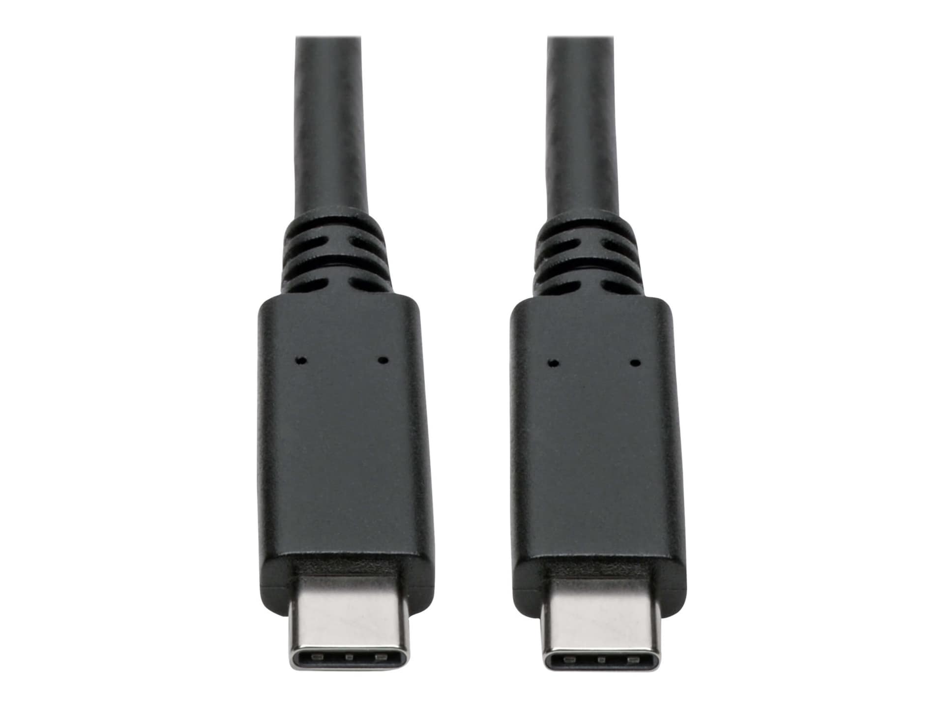 Tripp Lite USB-C to USB-C Cable (M/M) - 3.1, 10 Gbps, 5A Rating, USB-IF 3, ft. - USB-C cable - - U420-C03-G2-5A USB Cables - CDW.com