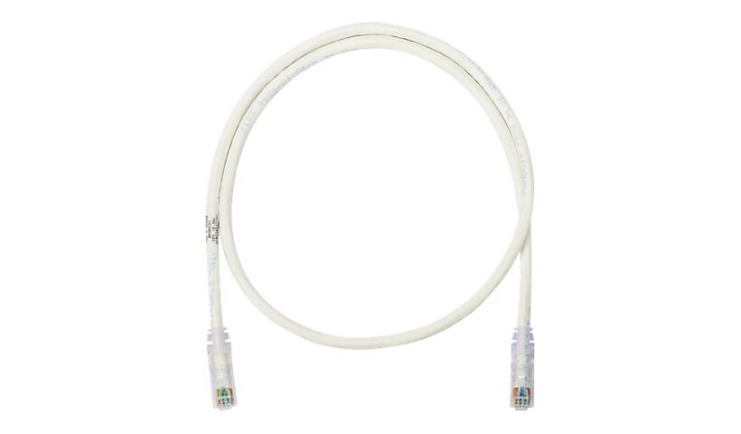 Panduit NetKey patch cable - 25 ft - off white