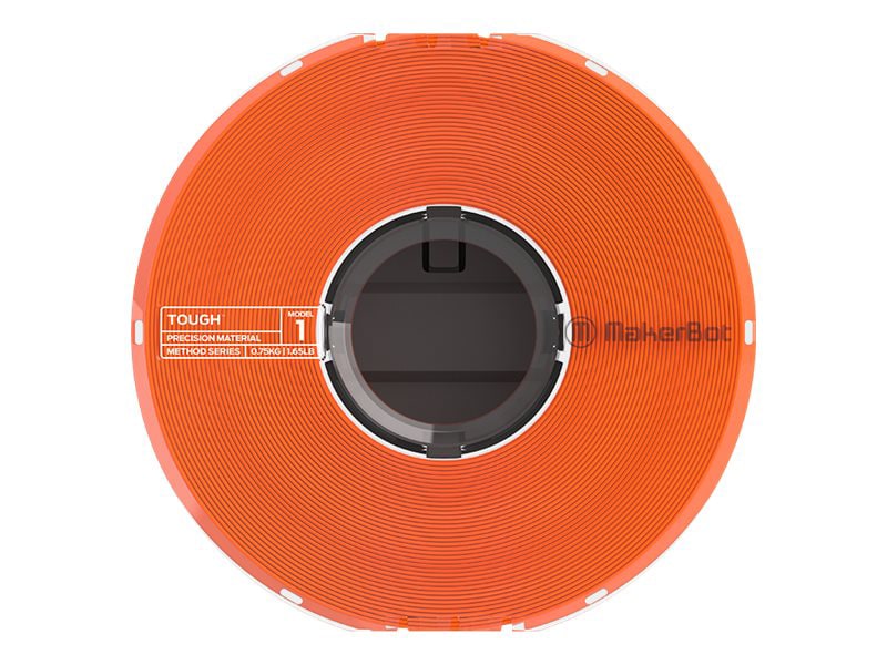 MakerBot - safety orange - tough PLA filament