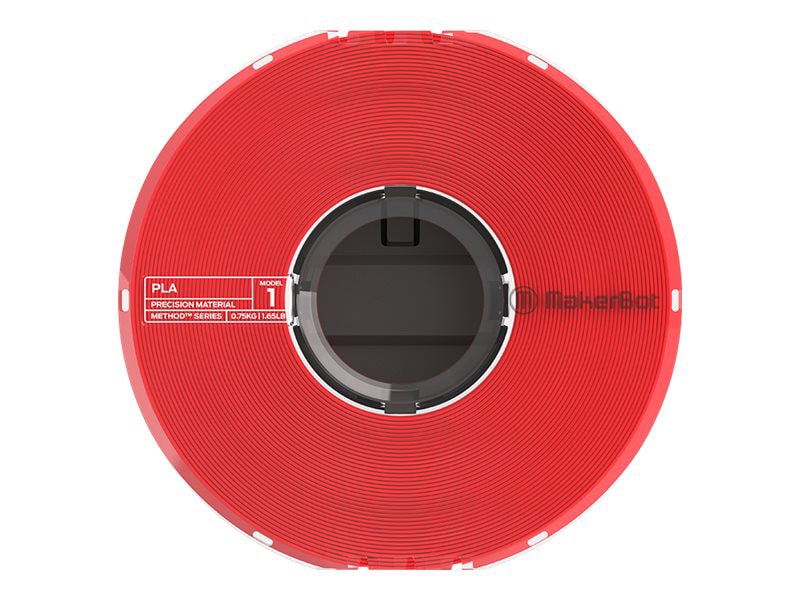 MakerBot - true red - PLA filament