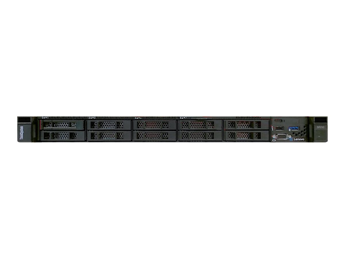 Lenovo ThinkSystem SR250 - rack-mountable - Xeon E-2174G 3.8 GHz - 8 GB