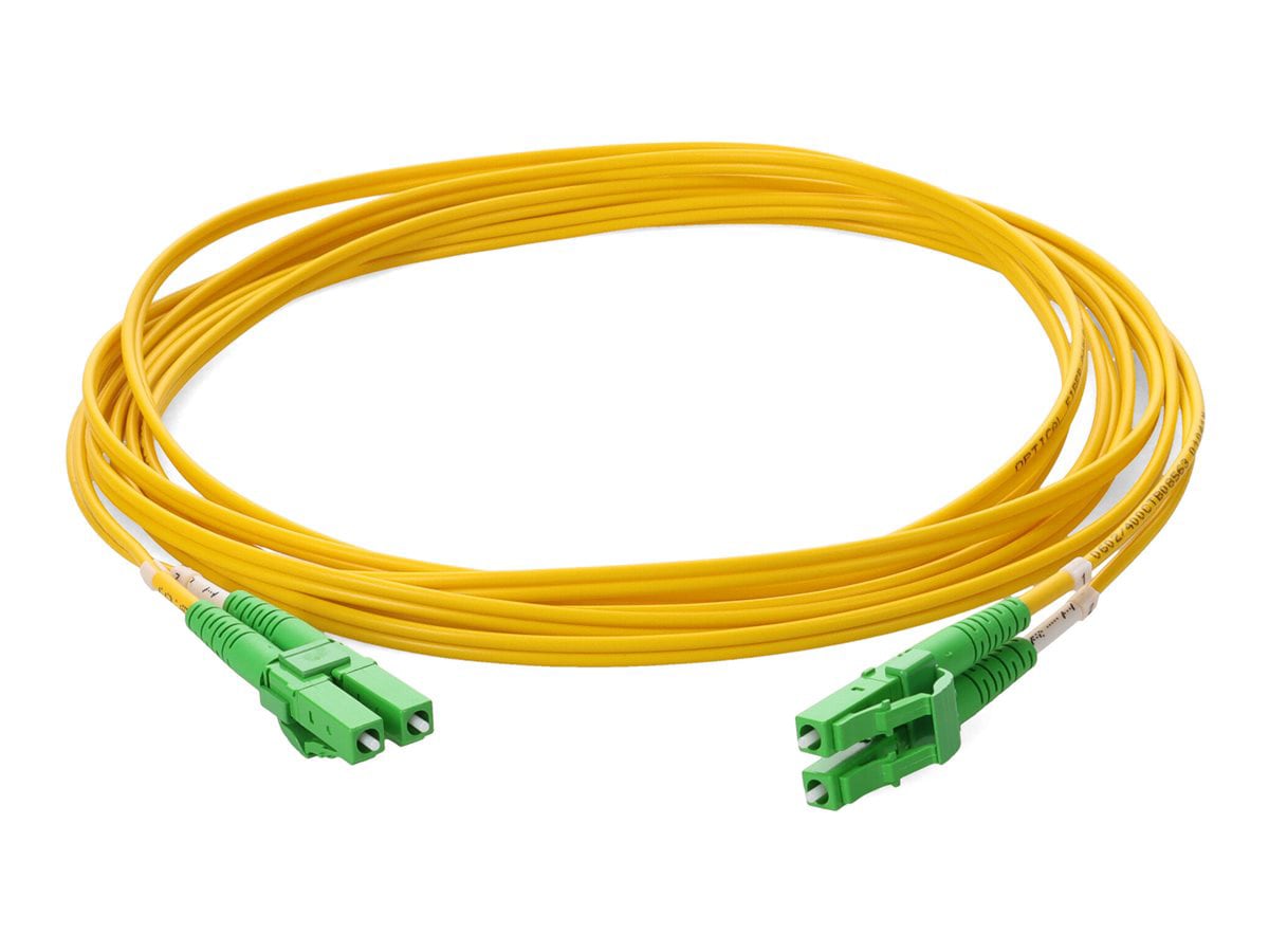 Proline 2m ALC (M) to ALC (M) Yellow OS2 Duplex Fiber OFNR Patch Cable