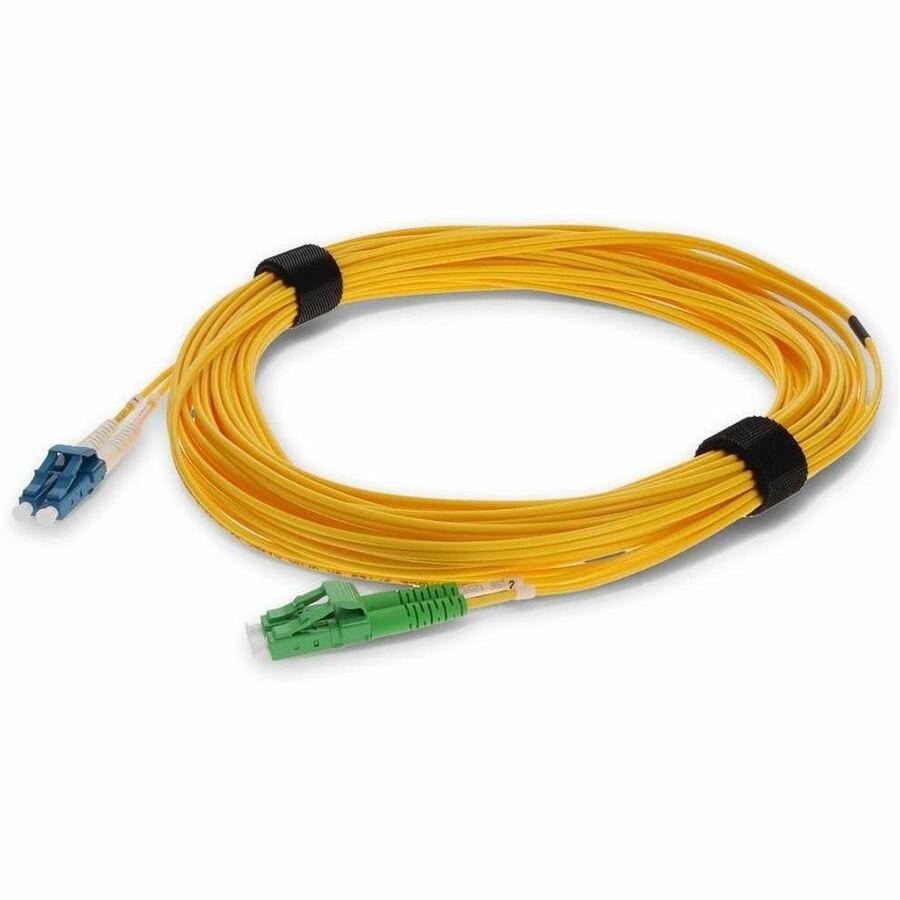Proline 10m ALC to LC Yellow OS2 Duplex OFNR (Riser-Rated) SMF (Single Mode