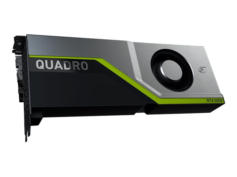 NVIDIA Quadro RTX 5000 - graphics card - Quadro RTX 5000 - 16 GB - Adapters Included