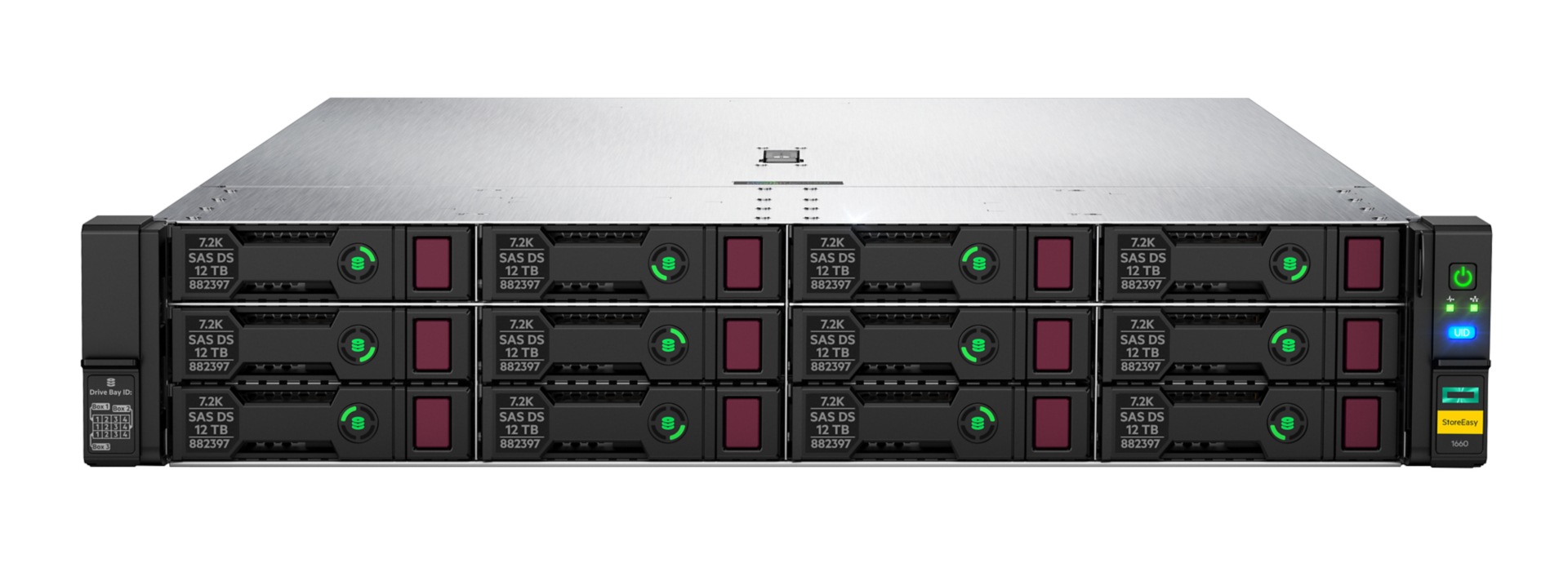 HPE StoreEasy 1660 Performance 2U Rackmountable NAS Server