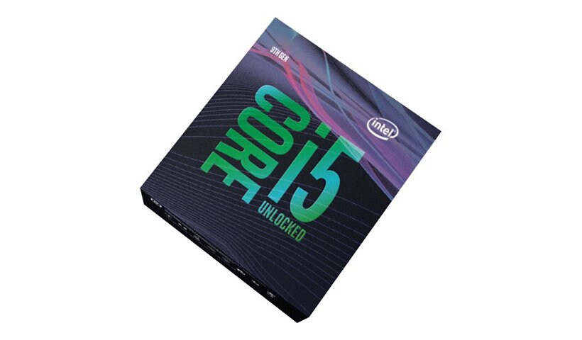 Intel Core i5 9600K / 3.7 GHz processor - Box (without cooler)