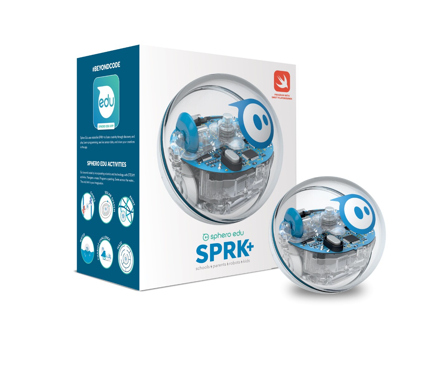 Teq Sphero SPRK+ Education Robots with LED Lights - 6-Pack