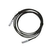 Mellanox LinkX 100GBase direct attach cable - 0.5 m - black