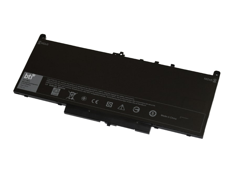 BTI J60J5-BTI 7.6V 54WHR LI-ION BATTERY 451-BBSU, 451-BBSX, 451-BBSY, 451-BBPK, J60J5, MC34Y, 1W2Y2, 242WD, GG4FM, R97YT