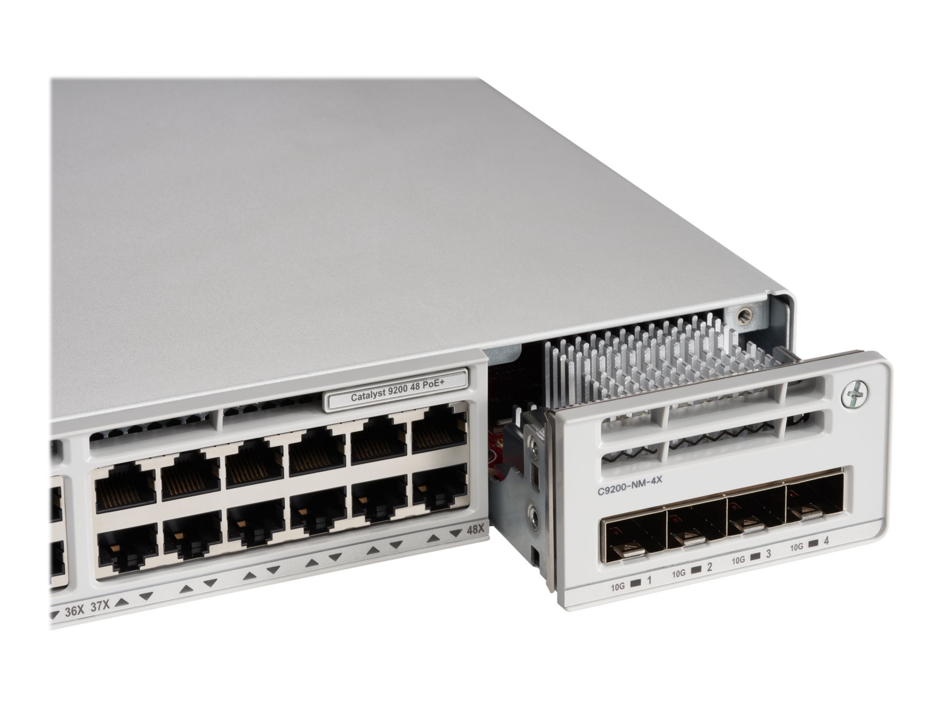 Thumbnail 2 of 2 for Cisco Catalyst 9200 - Essential Edition - switch - 48 ports - smart - rack-mountable