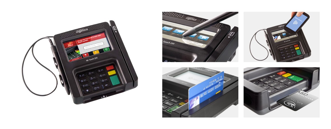 Ingenico iSC Touch 250 Contactless Smart Payment Terminal